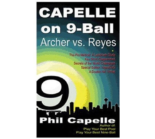 A book cover with the title capelle on 9-ball.